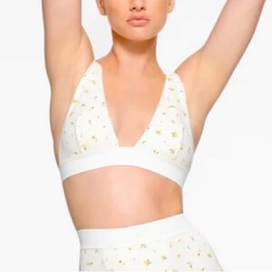 Skims Cotton Ribbed Bralette
